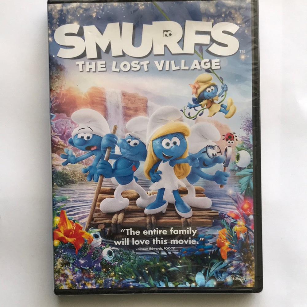 Smurfs The Lost Village DVD NIP
